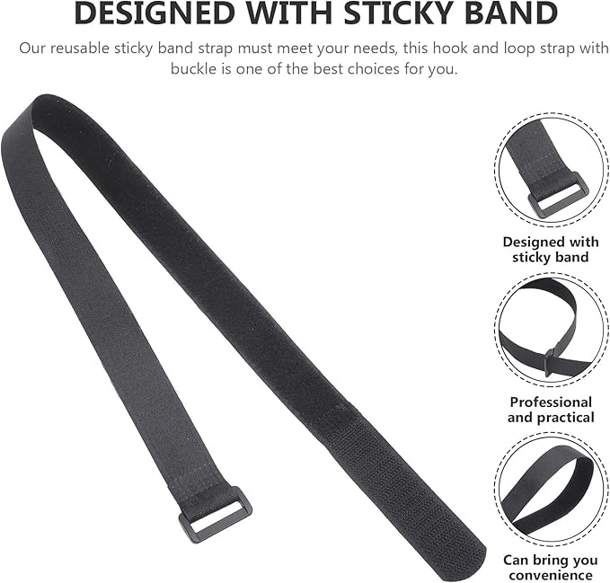 12pcs Dark Fastening Yoga Mat Straps 25mm X 600mm Adjustable Cord Straps for Exercise Mat Carrying and Storage