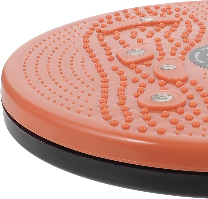 Twisting Waist Disc Slimming Massage Board Female Twisting Sports Equipment Orange Indoor Fitness Body Shaping Trainer for Home Exercise