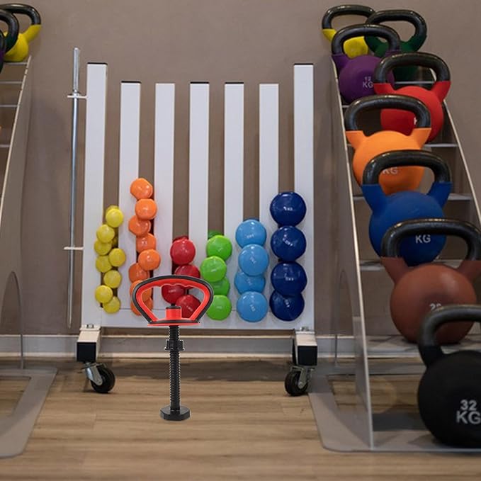 Kettlebell Handle Grip Replacement Set with Nut Sturdy Fitness Equipment Attachment Sturdy Handle Bar for Home Gym Strength Training and Kettlebell Swing Exercises