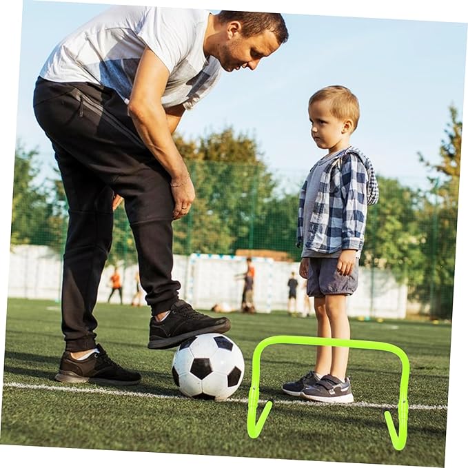 Agility Hurdles for Boys and Girls Training Barriers for Soccer Practice Coordination and Speed Portable Folding Design