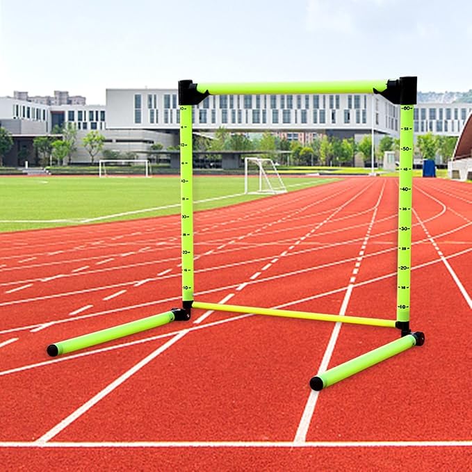 Agility Hurdles Hurdle Training for Athletes Adjustable Scale Speed Ladders