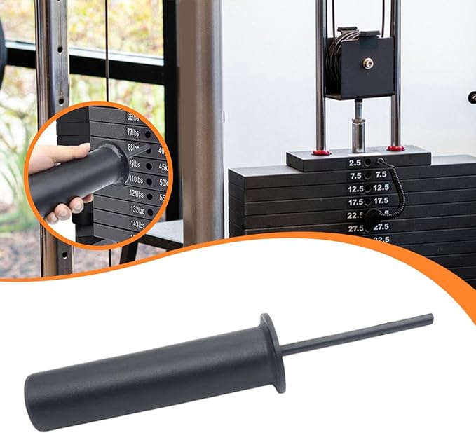 Weight Stack Pin Gym Pin Allowing Additional Weight Plates Reinforced Fitness Equipment Attachment Steel for Exercise Machine