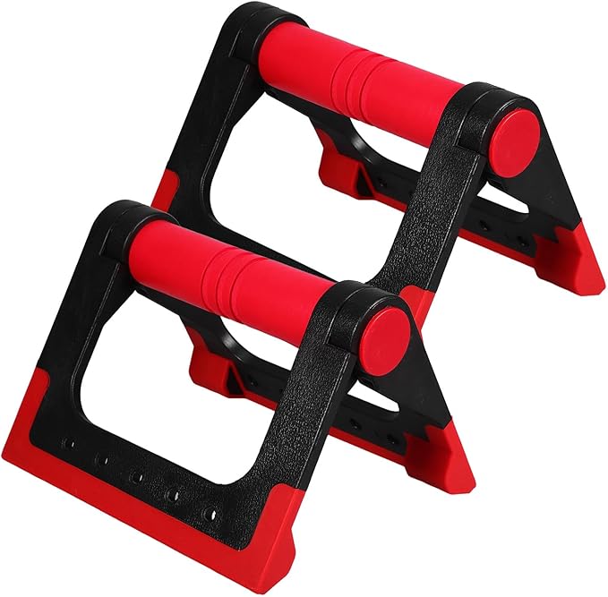 Rotating Push-up Bars for Floor – 1 Pair -up Rack Strength Training Equipment for Home Workout Fitness, Push-up Stand for Men and Women