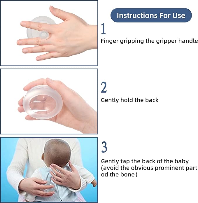 Fanwer Palm Chest Percussion Cup - Chest Physical Therapy Aids(CPT), Mucus Removal Device, Helps to Break up Mucus by Percussion and Postural Drainage, Professional Palm Sputum Remover