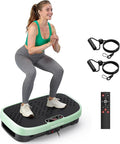 Vibration Plate Exercise Machine - 120 Levels, 350lb Capacity, Quiet Motor with Remote Control for Home Fitness & Weight Loss
