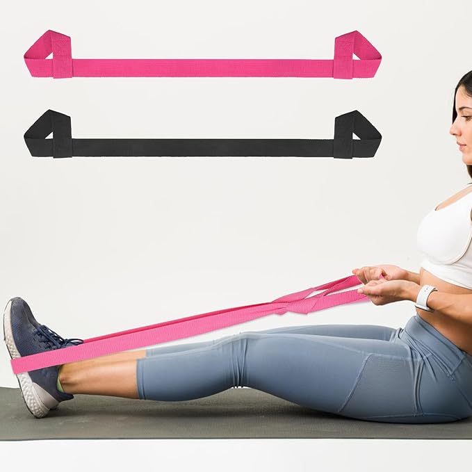 2 Packs Yoga Mat carrier, Yoga Mat Strap for Carrying Adjustable Yogas Strap Yogas Mats Holder Carrier Soft and Durable Suitable for Carrying Most Sizes of mats