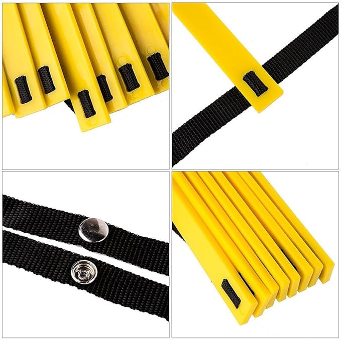 Agility Ladder, Speed Ladders for Soccer Football Speed Agility Training, MultiChoice 8 Rung by SHG