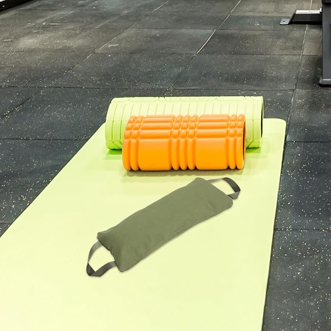Milisten Canvas Sandbag Weightlifting for Fitness Empty Training Bag for Yoga and Exercise Lightweight Weighted Sand Holding Bag for Strength Training Home Gym and Outdoor Workouts