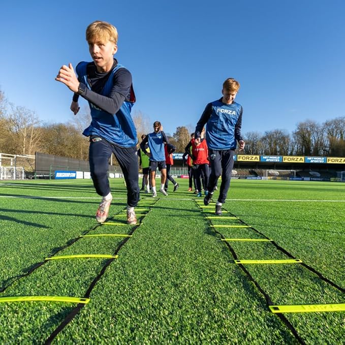 FORZA Agility Training Ladder | Improve Your Performance with Versatile Footwork Drills - Available in 10ft or 20ft Lengths