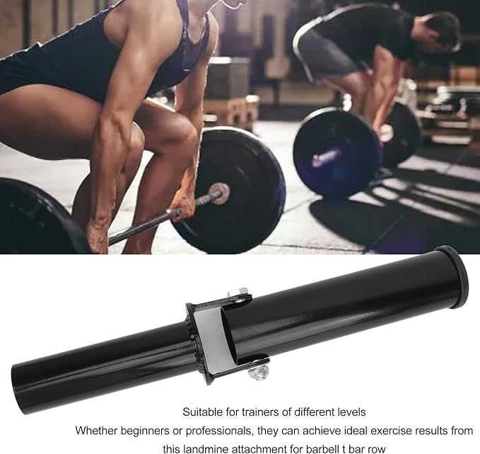 T Bar Row Landmine Attachment Gym Equipment Power Training Core Strength Exercise Equipment for Trainers