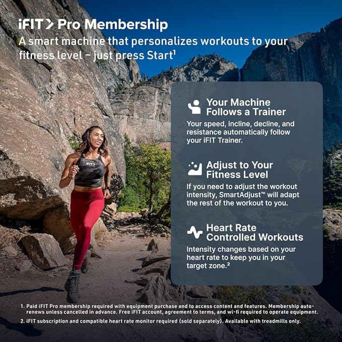 NordicTrack Commercial Series: Premium Foldable Treadmills, Incline & Decline, iFIT Membership Required to Access iFIT Content & Features