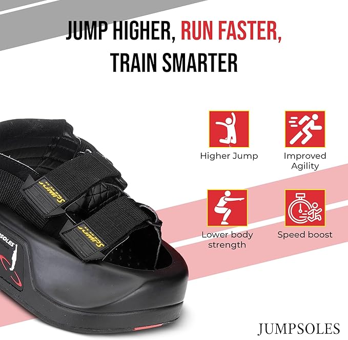 Jump Training System – Vertical Leap Speed & Agility Trainer Improves Foot & Ankle Strength Jump Shoes for Achilles & Plantar Fasciitis Relief