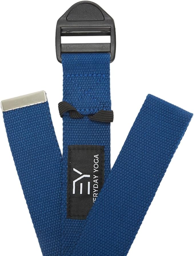 Everyday Yoga Super Strong Strap, Quiet Cinch Buckle, Stretching & Physical Therapy Fitness, Improve Flexibility