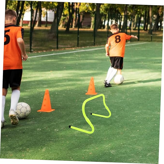 Speed Training Hurdle Height Agility Hurdle for Soccer Football Baseball and Track Training Wear-Resistant Stable Base for Core Strength Exercises