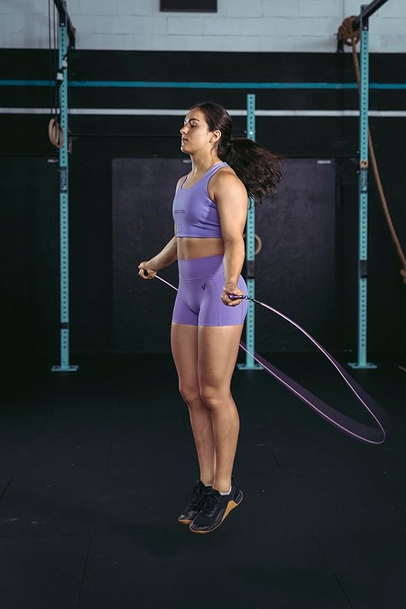 Velites - Earth 2.0 Jump Rope - Official CrossFit® Games Rope - Professional Aluminum Speed Rope for Double Unders, Fitness & Boxing - Includes 4mm Cable & Carrying Bag -