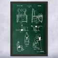 Pilates Chair Patent Framed Print (11x17) Pilates Gifts, Gym Art, Pilates Decor, Athlete Gifts, Garage Decor, Sports Gifts, Mom Gifts