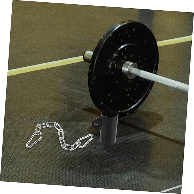 Milisten 1set Shape Bar Handle Adapter Barbell Row Attachment for Strength Training Glute Workout Equipment