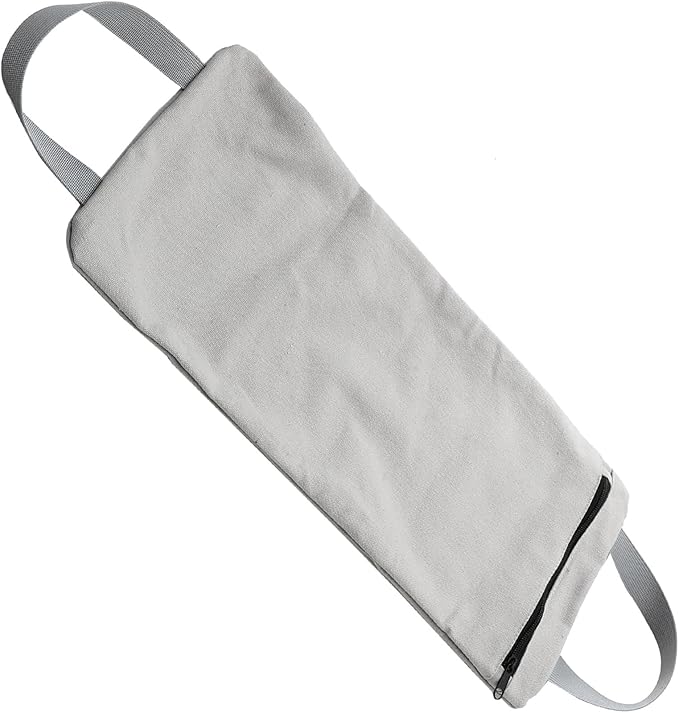 UPKOCH Canvas Arm Slimming Sandbag Weight Training Fitness Bag with Handle for Yoga and Exercise Adjustable Heavy Duty Workout Sandbag for Arm and Leg Training