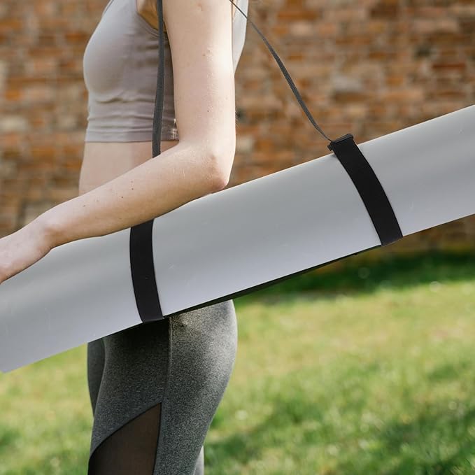 4pcs Yoga Mat Straps for Carrying, Adjustable Non-Slip Sling 31 Inch Yoga Mat Carrying Straps