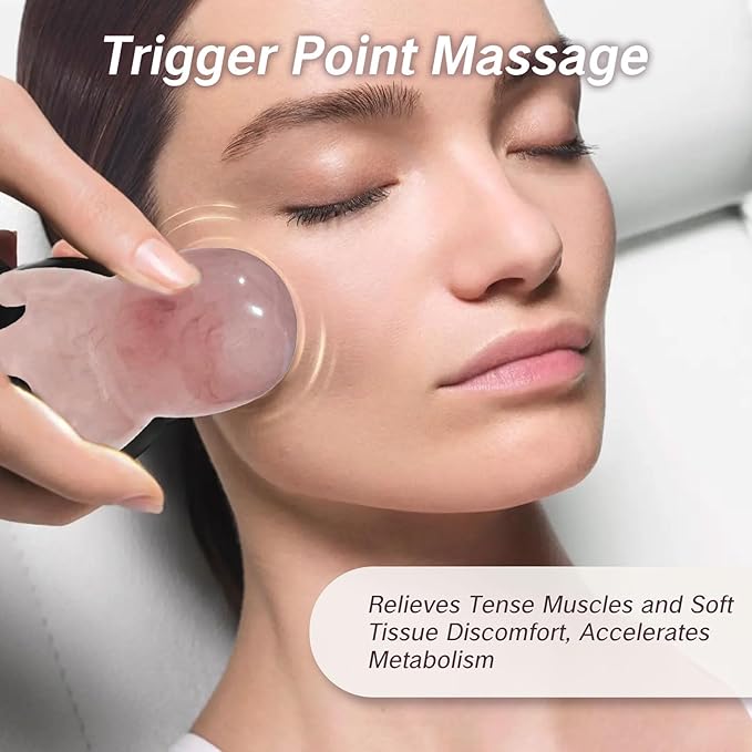 NIIIYTYB 2Pcs Head Massage Tools - Scalp Massager & Scraper for Deep Relaxation - Acupressure Massager - Pink