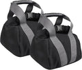2Pcs Fitness Sandbags with Non-slip Handle Refillable Portable Canvas Sand Kettlebell Soft Sand Bag for Home Training, Fitness, Yoga Workou, | Sandbags for Working Out
