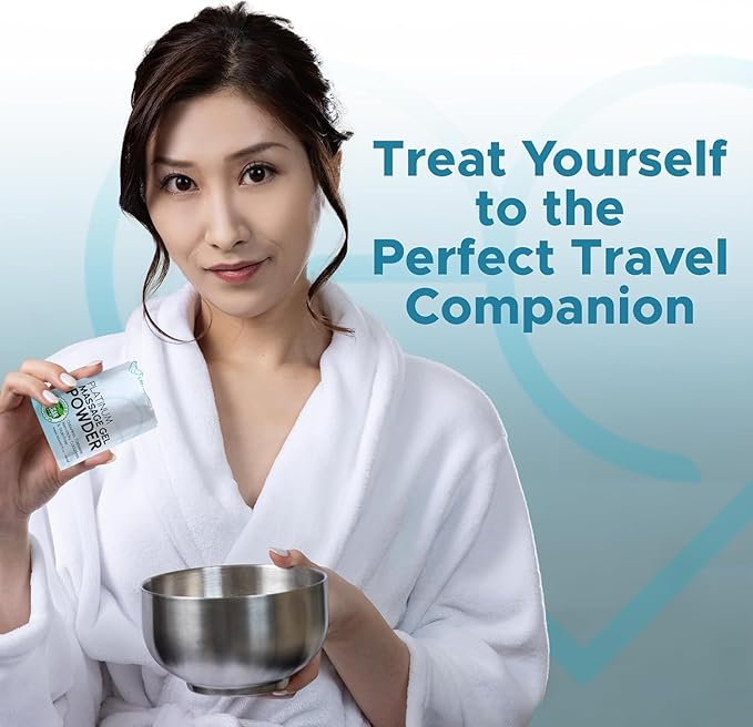 Platinum Nuru Massage Gel Powder and Bowl Set | 5 x Massage Powder 5g Sachet | 1 x 16 fl oz Bowl | Ideal for Relaxing Nuru Massage | Tasteless, Colorless, Stain-Free