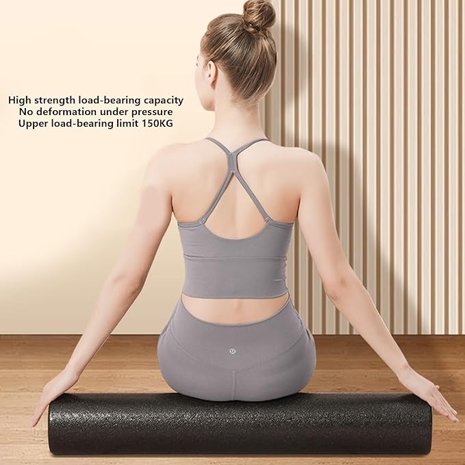 Highly Density Round Foams Rollers Full Body Athletic Massage Tool Deeply Tissue Massager for Back, Legs, Shoulders Highly Density Round Foams Rollers