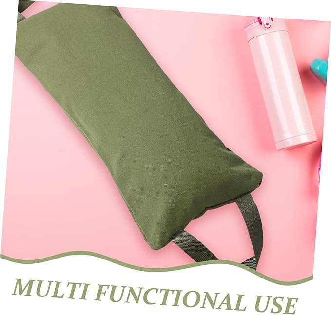 Empty Canvas Weight Training Sandbag for Yoga Fitness Portable Zippered Design for Easy Refilling for Leg Sculpting and Weightlifting Durable Easy to Clean