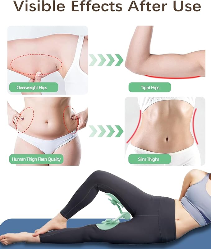 Thigh Exerciser Kegel Exerciser, Pelvic Floor Trainer, Kegel Trainer for Postpartum Rehabilitation, Trimmer Inner Thigh, Thigh Toner Workout,