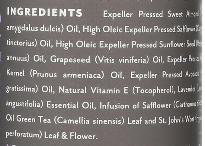 Soothing Touch Bath Body & Massage Oil, Calming Lavender - 8 Oz