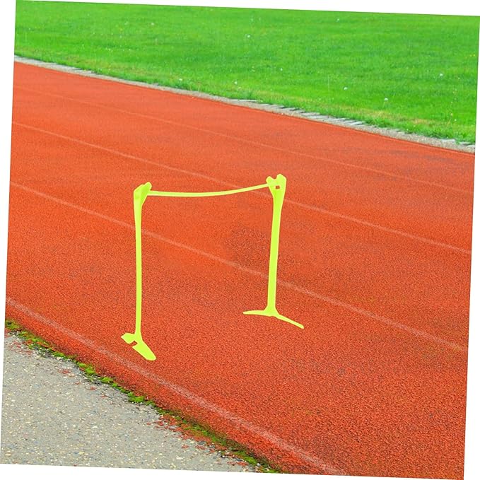 Toyvian Agility Speed Hurdles Foldable Adjustable Soccer Training Equipment for Enhanced Athletic Performance Versatile Hurdles for Agility Coordination Speed Improvement