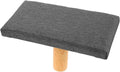 YARNOW Portable Single-Leg Zen Stool with Cushion Kneeling Bench for Meditation and Prayer Grey Seiza Seat Suitable for Adults Over