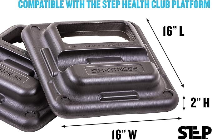 The Step Freestyle Aerobic Risers – Health Club Size