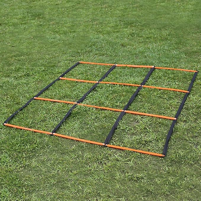 Agility Ladder for Gym Home Use, Football Basketball Reaction Training Equipment with Carry Bag Football Agility Training Equipment