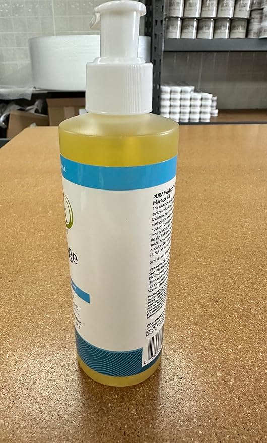 Arnica Therapy 8 Fl oz Massage Oil, Arnica Extract, Professional, Massage Therapy, Deep Tissue, Unscented, Hypoallergenic, Natural Ingredients, Skin Hydrating, Moisturizing, Muscle Relief