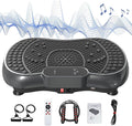Bigzzia Vibration Plate Exercise Machine for Weight Loss – 100-Speed Platform with Remote & Resistance Bands, 450 lbs Capacity – Quiet Full Body Workout for Lymphatic Drainage at Home