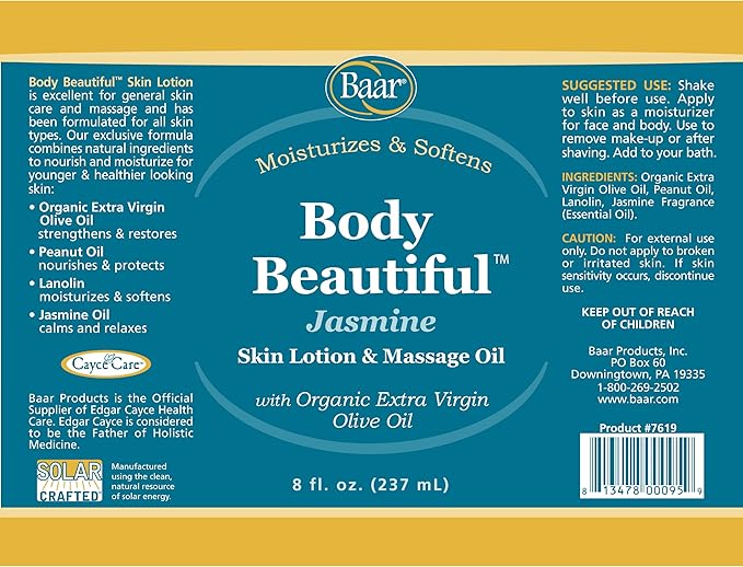 Body Beautiful, Jasmine Scent