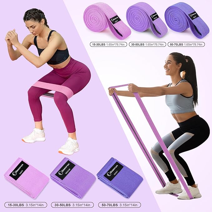 Pilates Ring Set Exercise Equipment, with Exercise Resistance Bands Set, Pilates Ball, Sliding Disks. Portable Home Gym - with Fitness Guide Poster