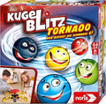 Tornado 606064680 Ball Flash Children's Game from 5 Years - Action-Packed Reaction Game for the Whole Family - for 2-4 Players, Black