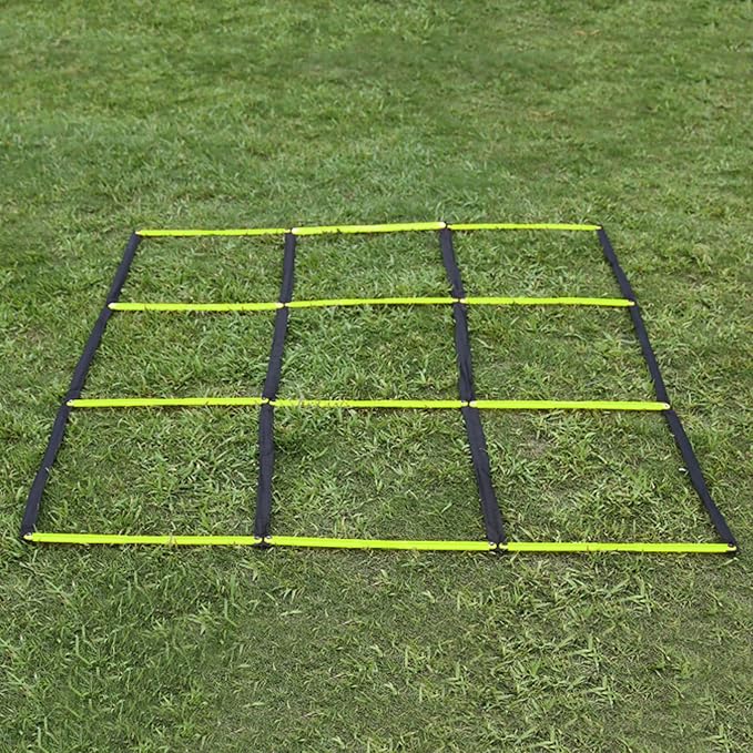 Agility Ladder for Gym Home Use, Football Basketball Reaction Training Equipment with Carry Bag Football Agility Training Equipment