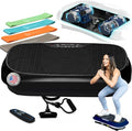 Lifepro Vibration Plate for Lymphatic Drainage – Whole Body Vibrating Platform Exercise Machine for Muscle Toning & Recovery with Remote Max Load 260 lb