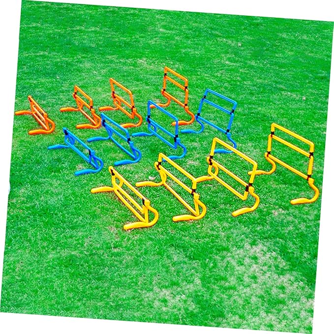 Sports Ladder Sports Equipment Athletic Gear Hurdles for Kids Football Agility Exercise Hurdles Soccer Field Obastacles Training Equipment Multicolor Football Training Yellow
