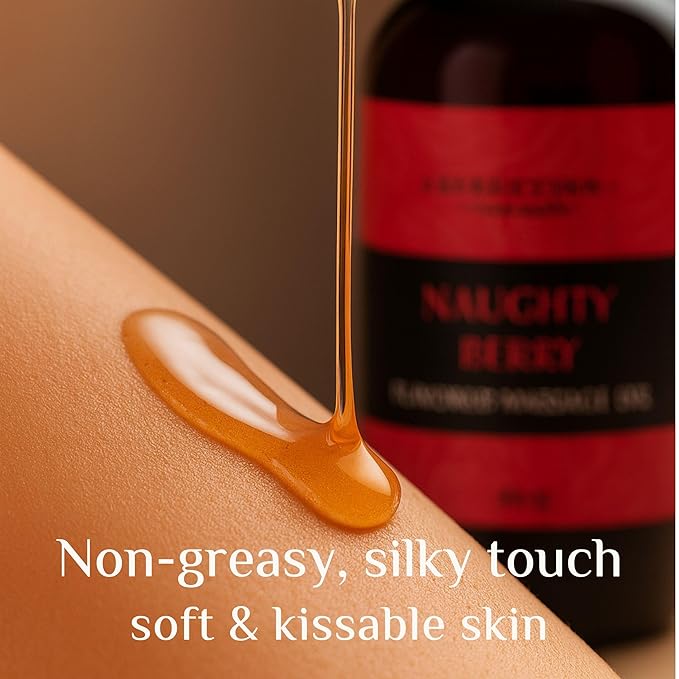 Vegan Massage Oil for Body – Plant-Based Body Oil for Moisturizing, Relaxation, Deep Tissue and Aromatherapy Massage – GMO-Free