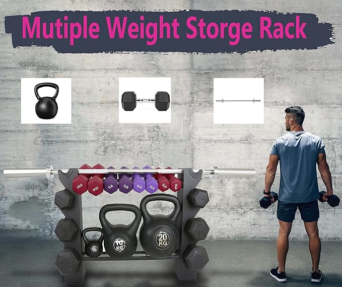 Dumbbell Rack Dumbbell Storage Rack Weight Organizer RacK Free weight dumbbell rack Home gym Organizer
