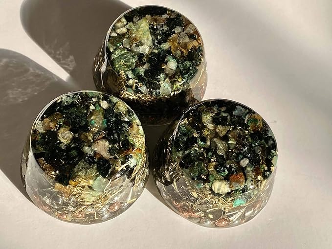 Chrysocolla Single Crystal Small Tower Buster Positive Orgone (Chrysocolla)