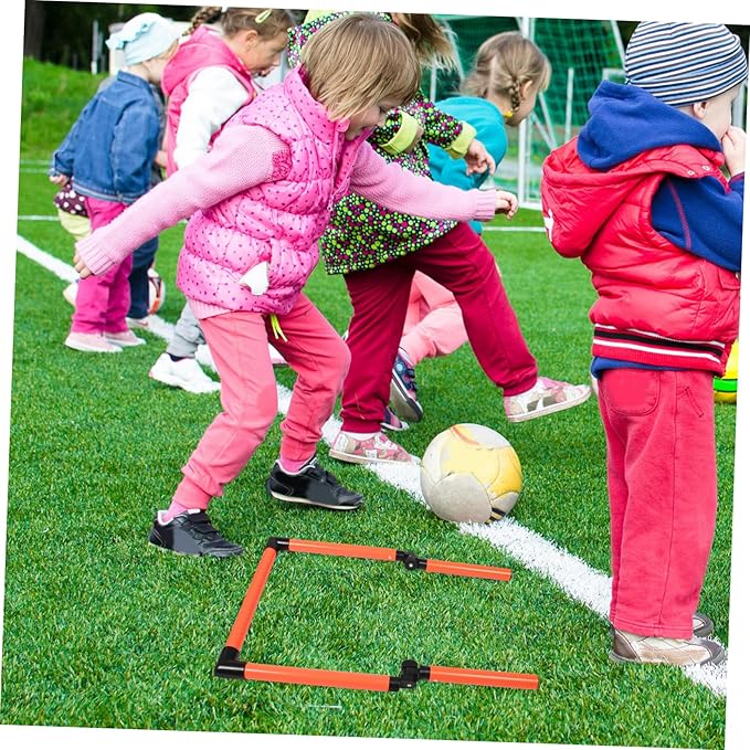 Football Hurdle Training Equipment for Athletes Speed Hurdles for Agility Drills Construction for Soccer Basketball and Track Performance Jumping Ability