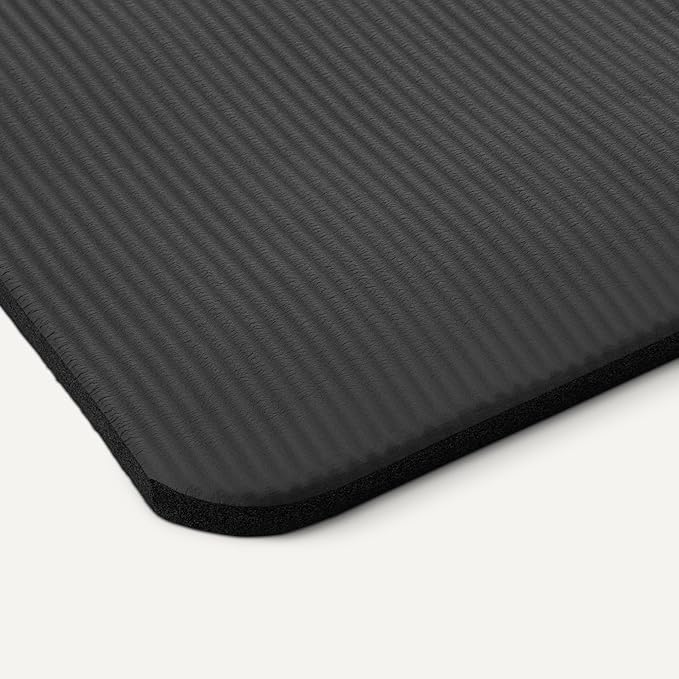 Amazon Basics Extra Thick Exercise Yoga Mat with Carrying Strap