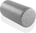Philosophy Gym 12" High-Density Foam Roller for Exercise, Massage, Muscle Recovery - Round, Gray