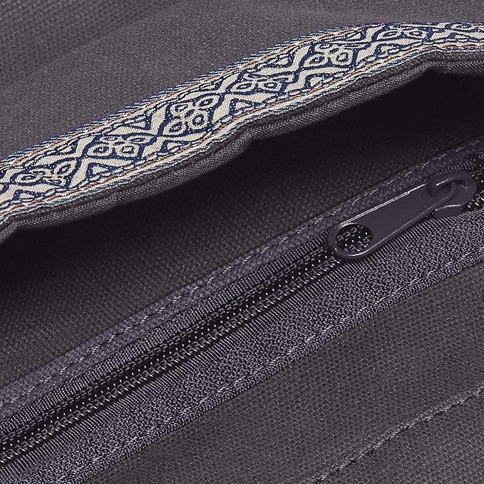 Ewedoos Canvas Yoga Mat Bag Fits Most Mats Yoga Bag with Large Storage Pockets to Hold More Accessories Ideal for Pilates Workout Gifts & Travel