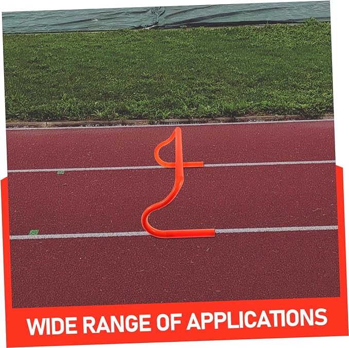 Milisten Portable Detachable Agility Training Hurdles PVC Jumping Rack for Football Strength Training Stable Outdoor Speed Equipment